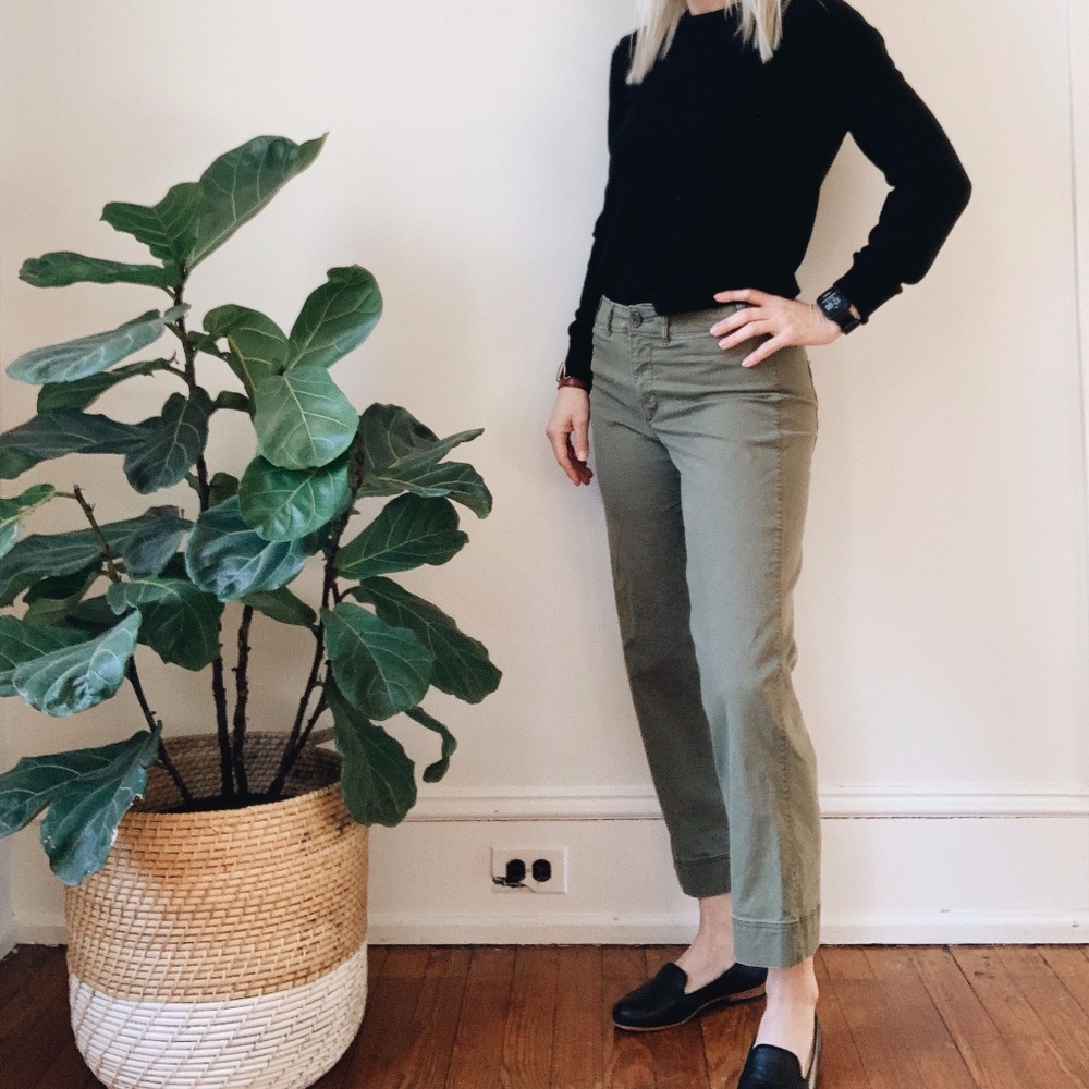 Cropped Khaki Pants Old Navy